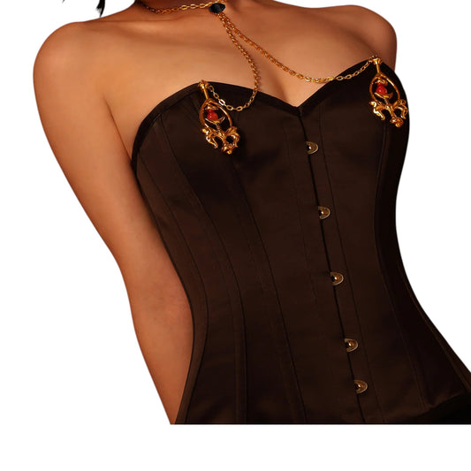 Pulling Chain Nipple Clamps - Gold Plated