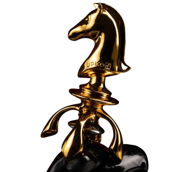 The Chess Collection “Knight” Urethral Sound Plug Set – premium stainless steel urethral plugs in two sizes. Beginner & advanced urethral sounding toy with bold knight-inspired design.