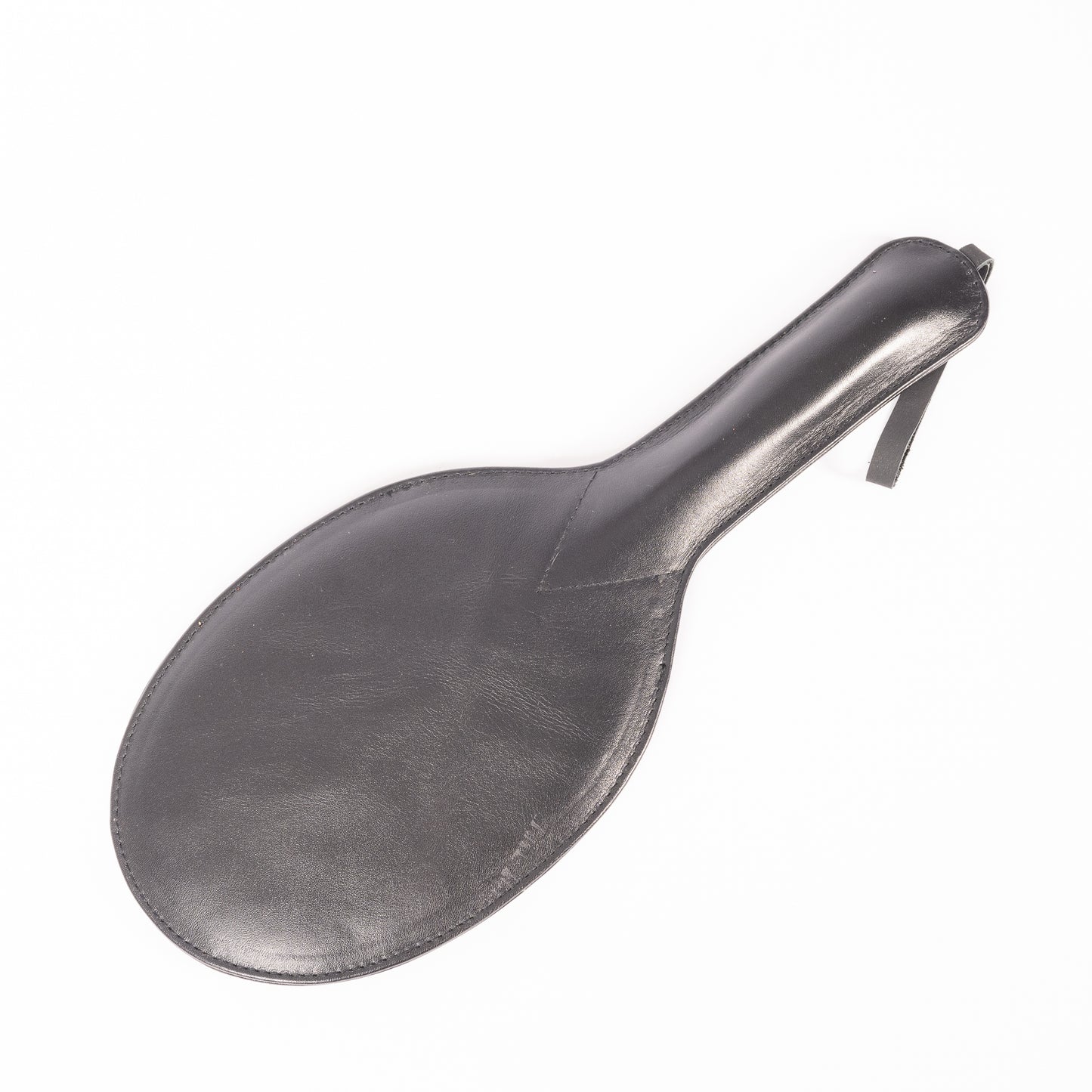 Leather Hand Made Double Sided Flat Oval Shaped Paddle