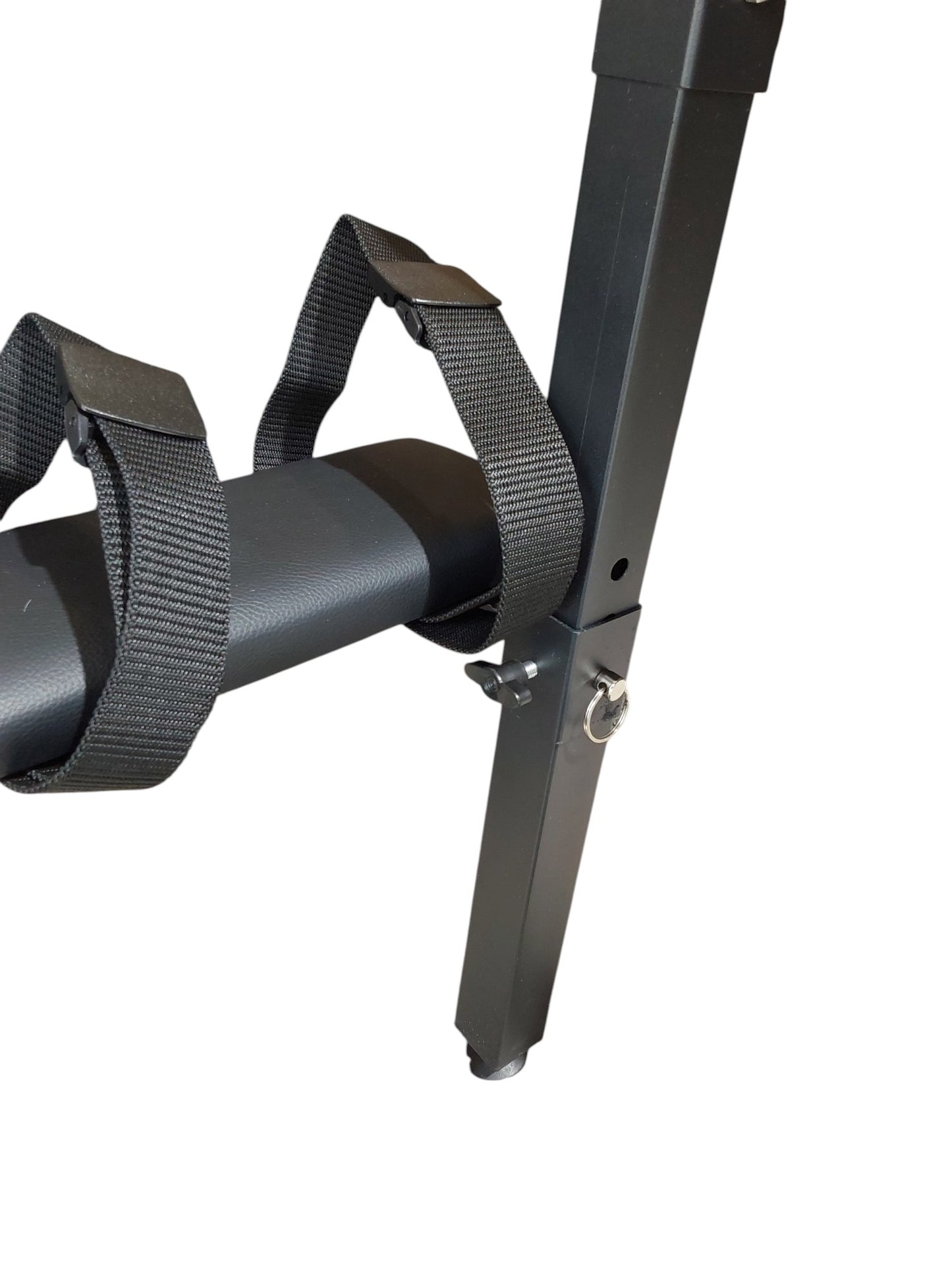 MATURE | Portable Spanking Bench with Headrest – Black Dungeon Furniture | Adjustable Bondage Bench for Restraint & Impact Play