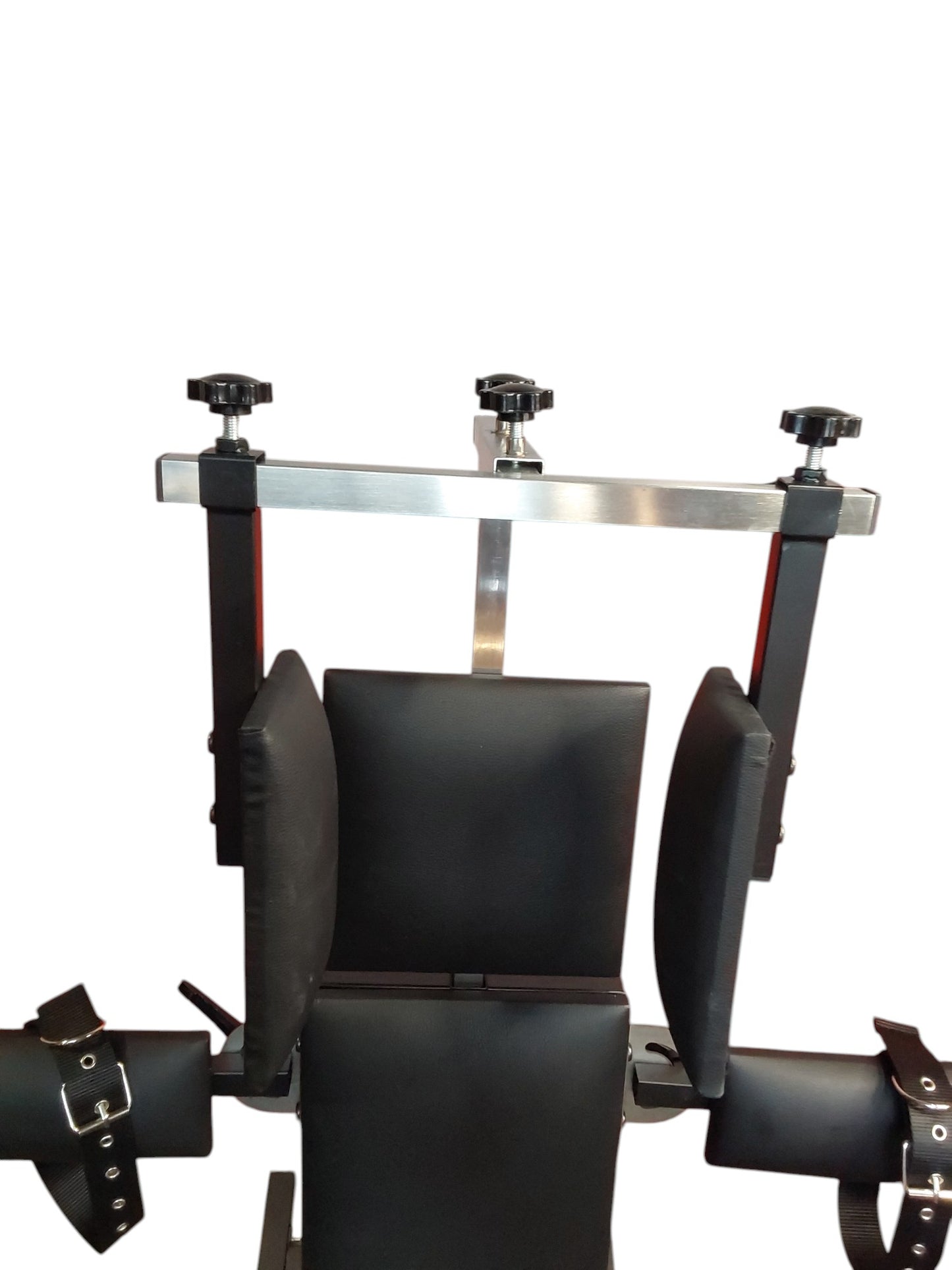 Mature Infernal Punishment Multi-Use Bondage Seat With Restraints | Heavy-Duty Dungeon Furniture