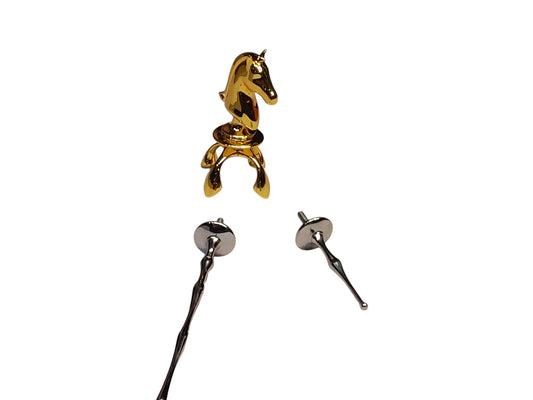 The Chess Collection “Knight” Urethral Sound Plug Set – premium stainless steel urethral plugs in two sizes. Beginner & advanced urethral sounding toy with bold knight-inspired design.