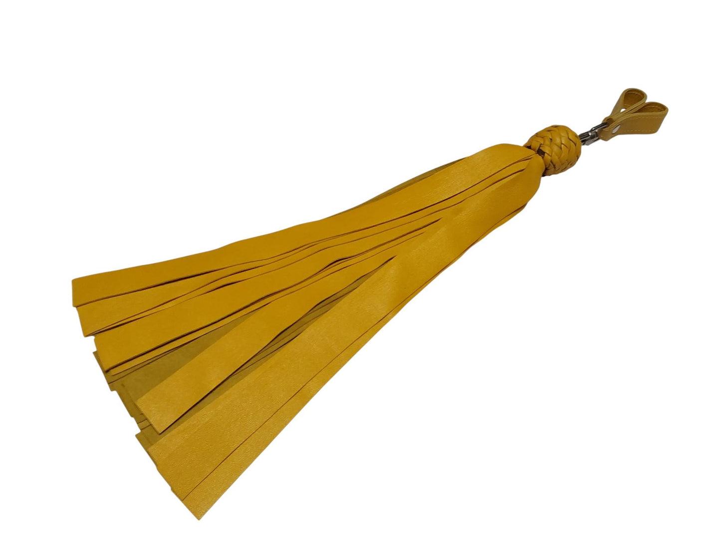 Single (1) Hand Made Lamb Leather Finger Floggers 35cm Long Falls, Light Weight 120Grams. Single Flogger, So Soft