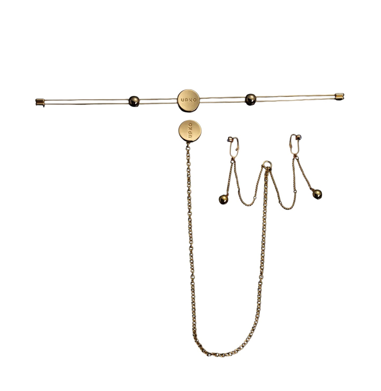 Double Bar Vibration Nipple Clamps & Clitoral Chain Accessories Set