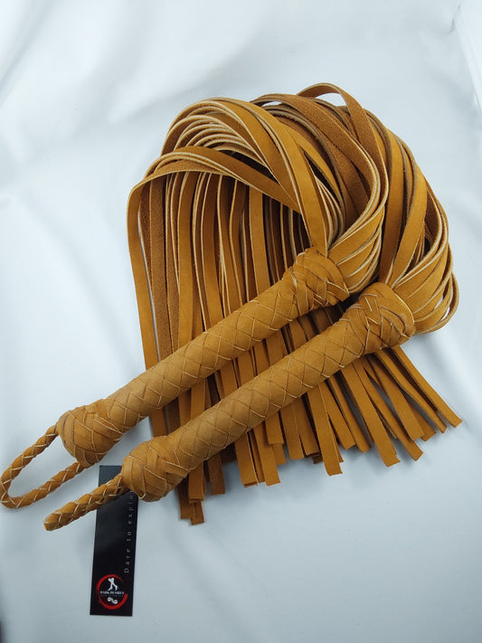 100% leather Suede Floggers