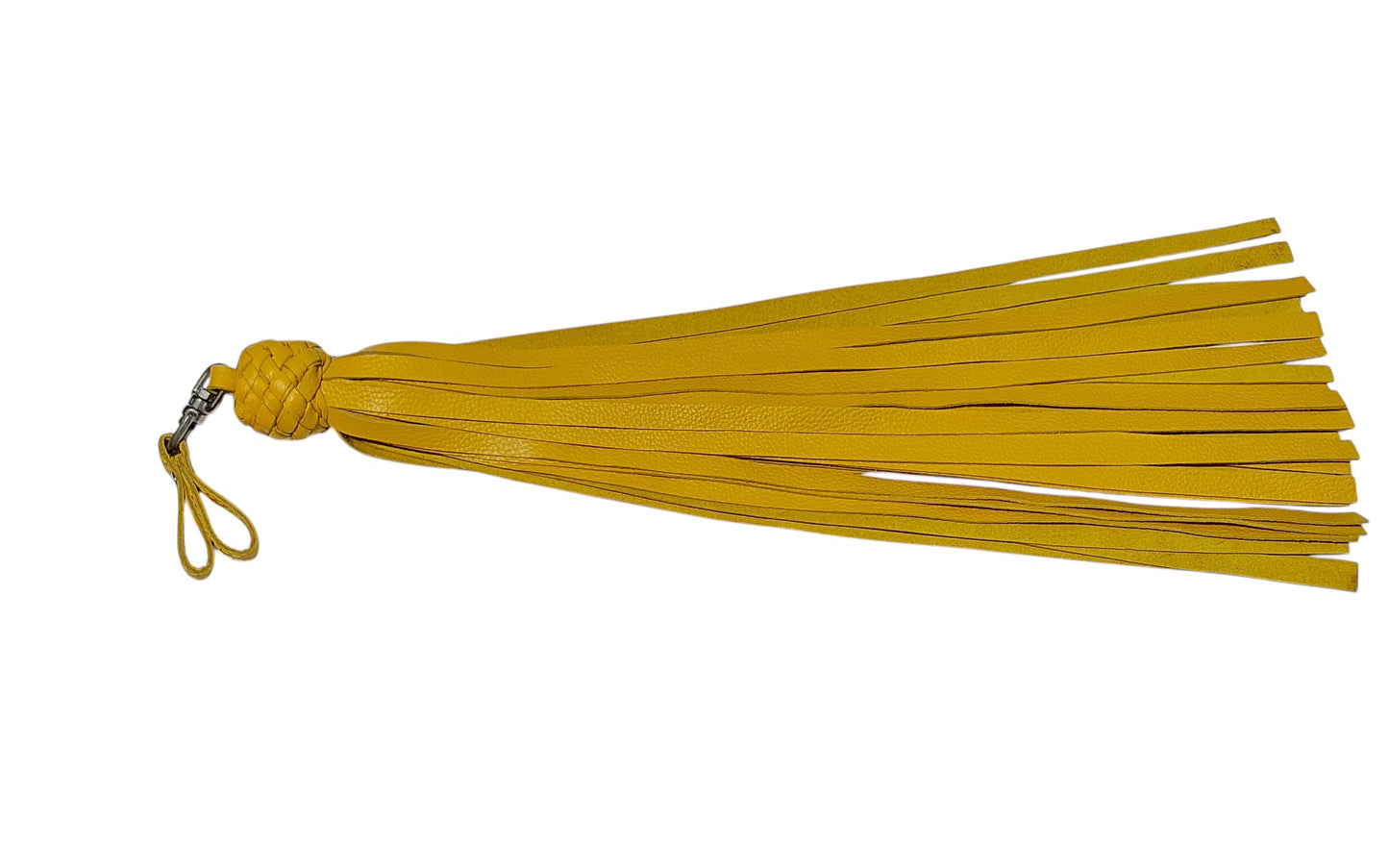 Hand Made Leather Finger Floggers 45cm Long Falls, Light Weight 225Grams. Single Flogger