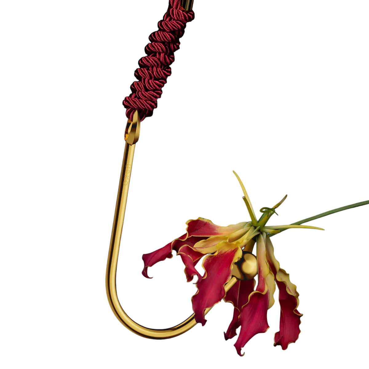 Discover the luxury Vaginal/Anal Hook. A polished Gold zinc alloy bondage tool for elegant restraint, versatile pleasure, and refined domination.