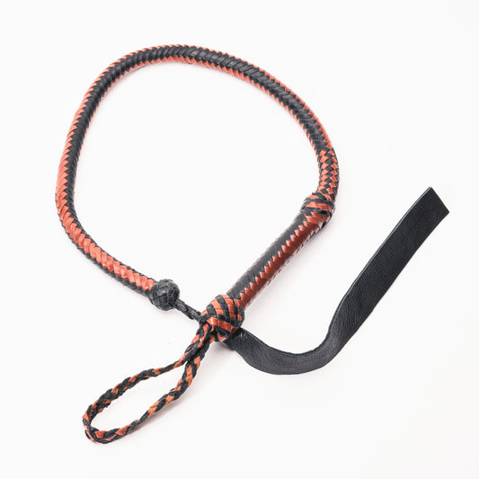 Hand Made 100% Leather long,  Long Tail Whip 145cm