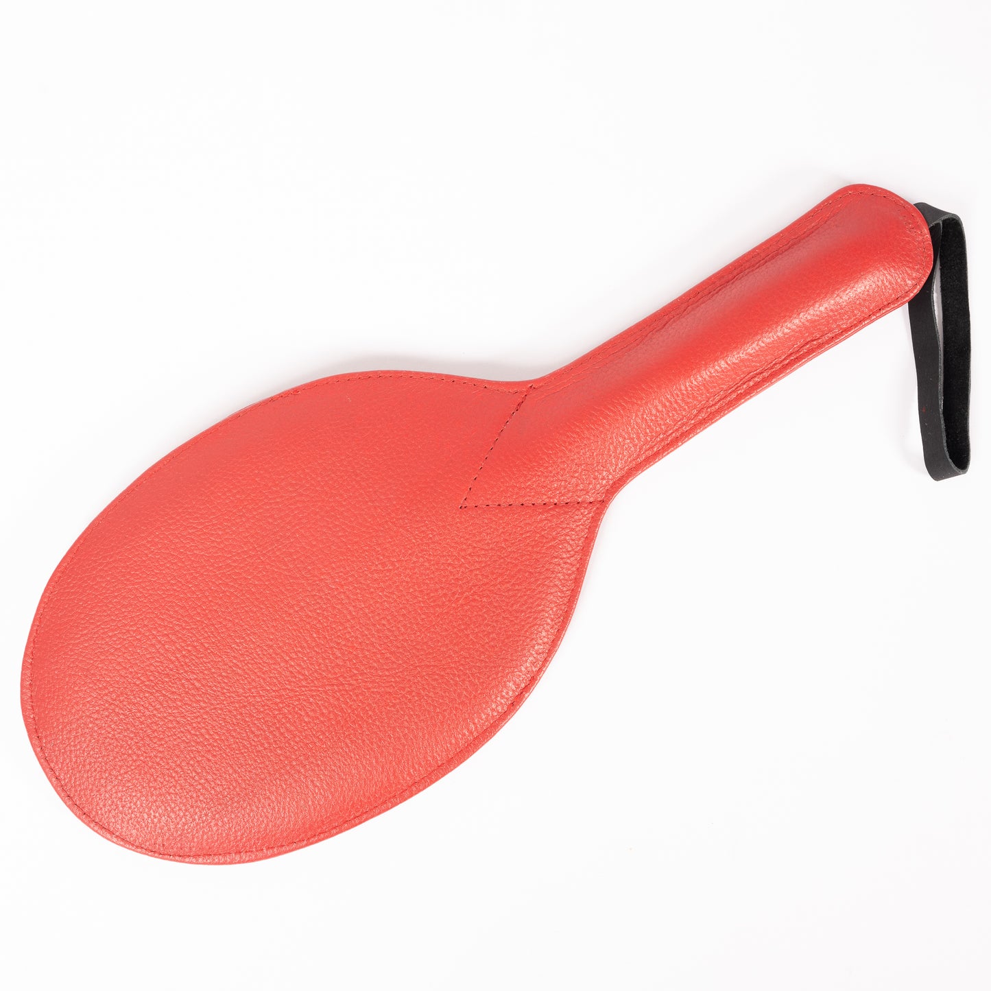 Leather Hand Made Double Sided Flat Oval Shaped Paddle