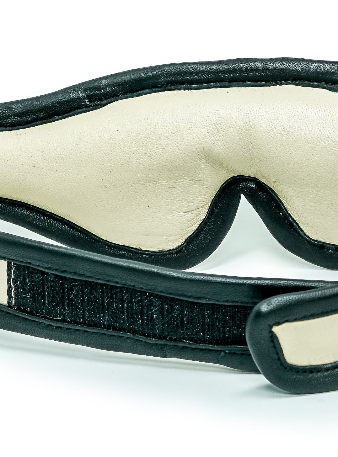 100% Leather . Hand Made. Blindfolds with Velco Closures