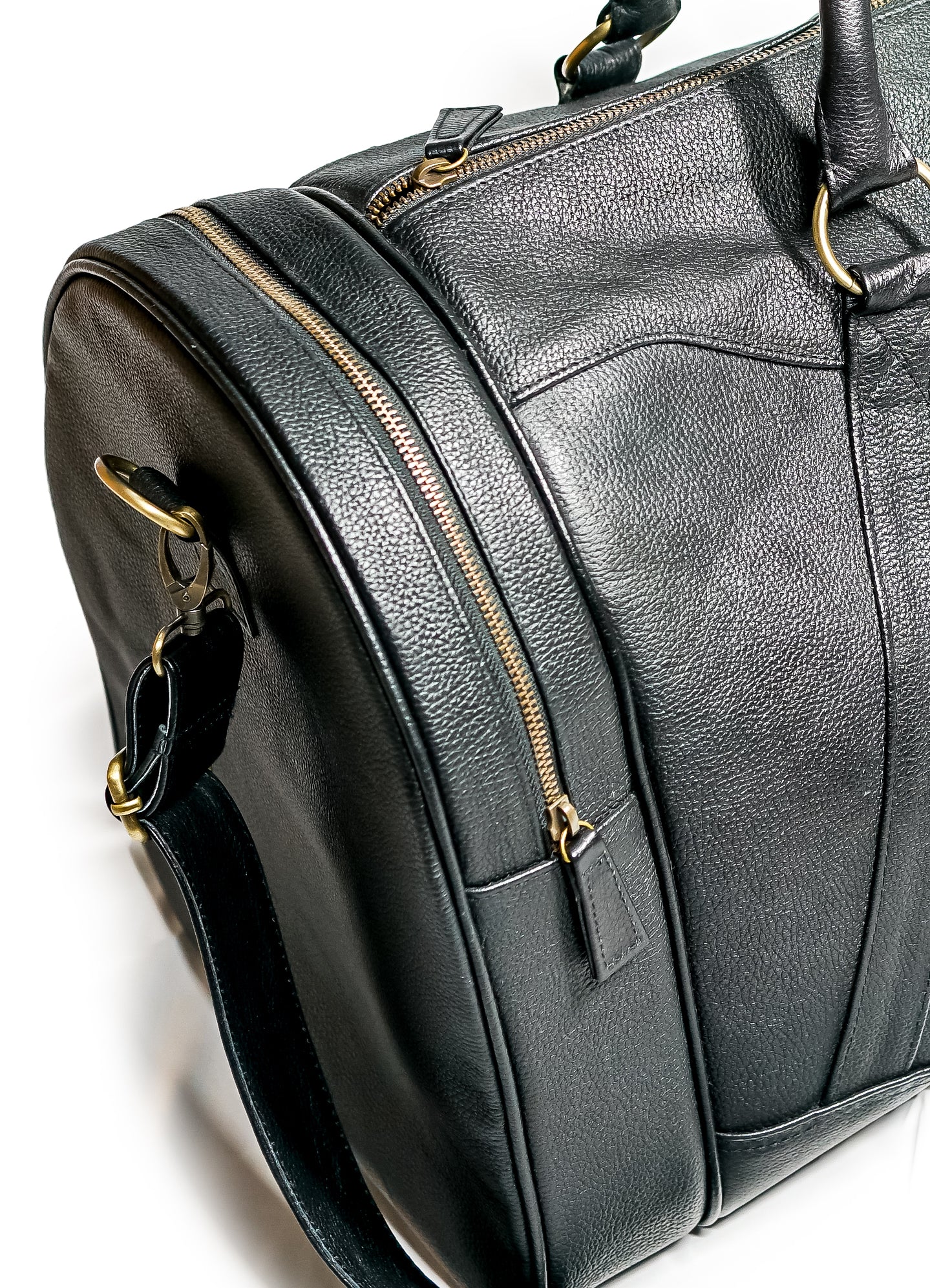 Dark Desires 100% Cow Leather, Hand Made Travel Bag, Overnight Bag, Hand Luggage Bag, Luxury