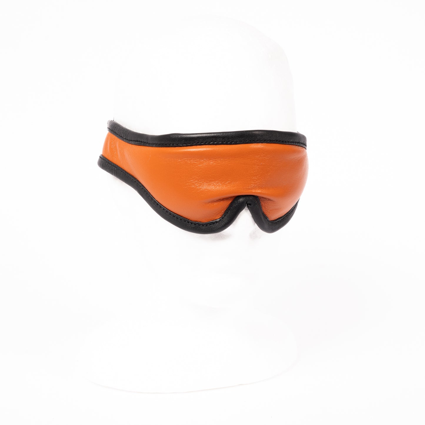 100% Leather . Hand Made. Blindfolds with Velco Closures