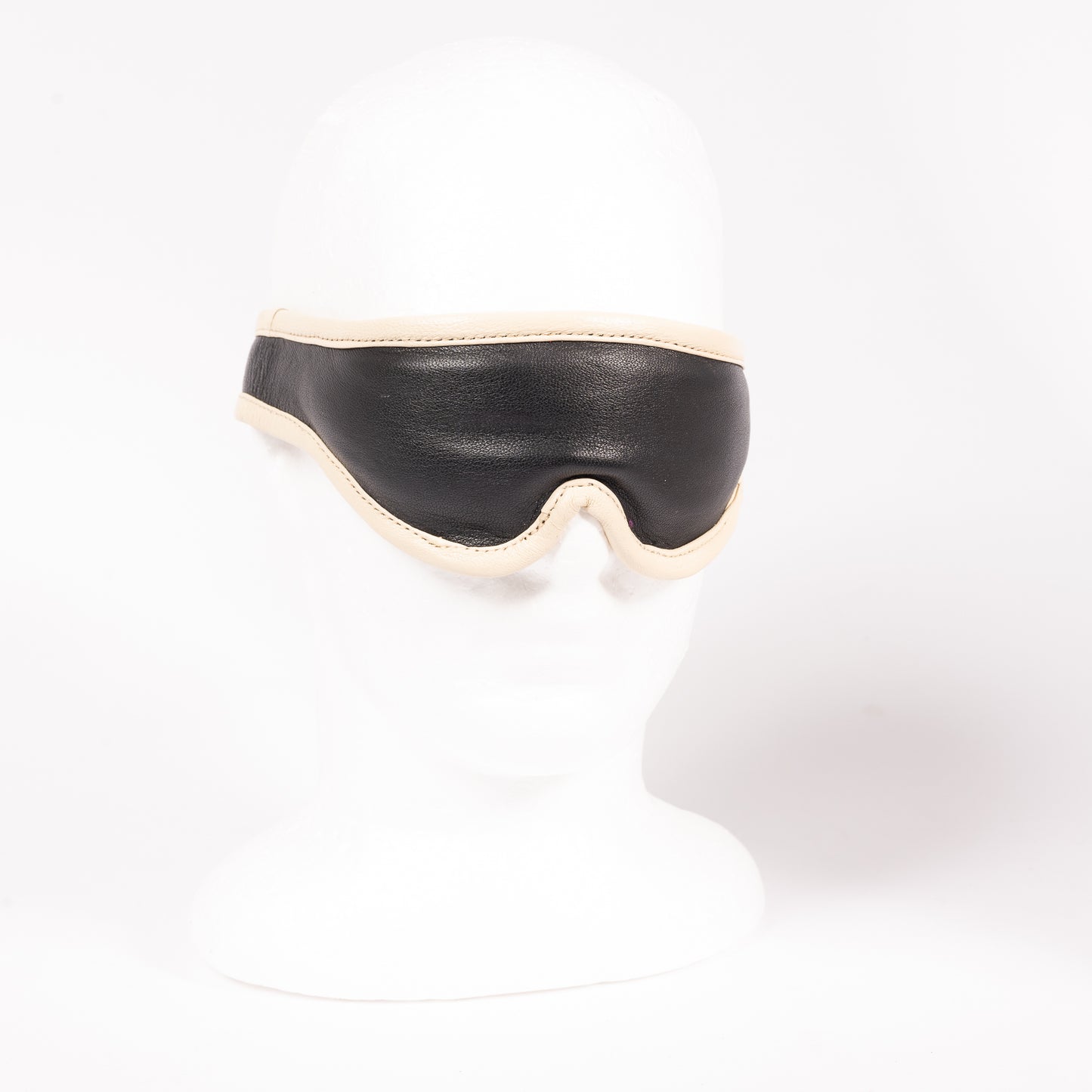 100% Leather . Hand Made. Blindfolds with Velco Closures