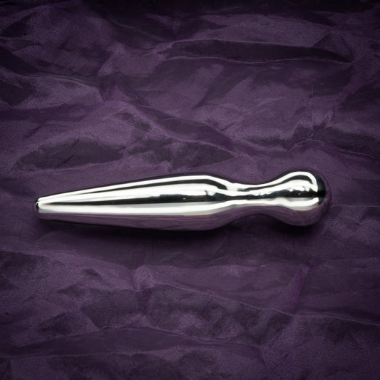 DD Penis Plug – Stainless Steel Anal Plug | Progressive Stretch Design, 14cm Length, 1.5–3cm Width