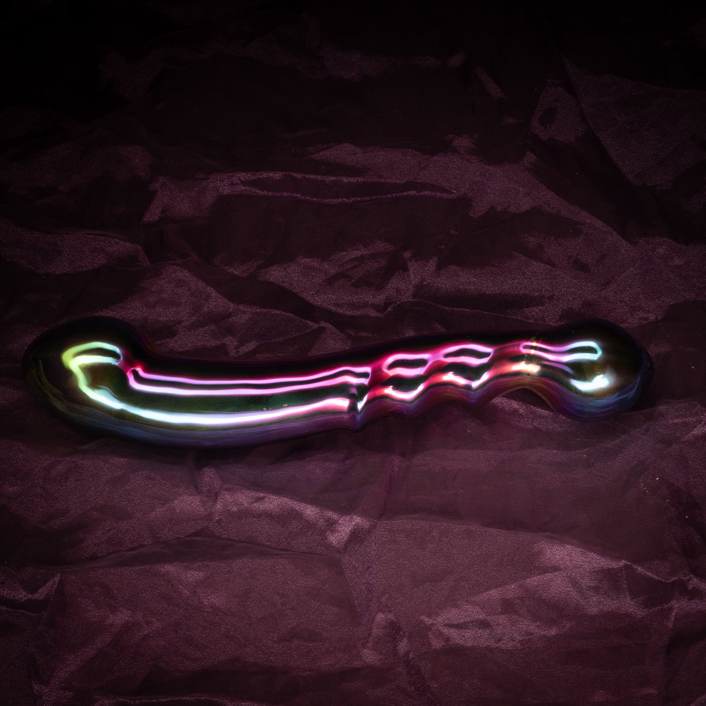 DD Grando Curve Massager Wand – Stainless Steel S-Shaped Dual Bulb Anal Vaginal  Wand | Heavy 1200g Luxury Toy 26cm