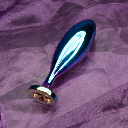 Dolphin  Butt /Anal Plug –  Small Smooth & Comfortable Stainless Steel Butt Plug | Beginner to Advanced Anal Toy in 3 Sizes with Colour Options
