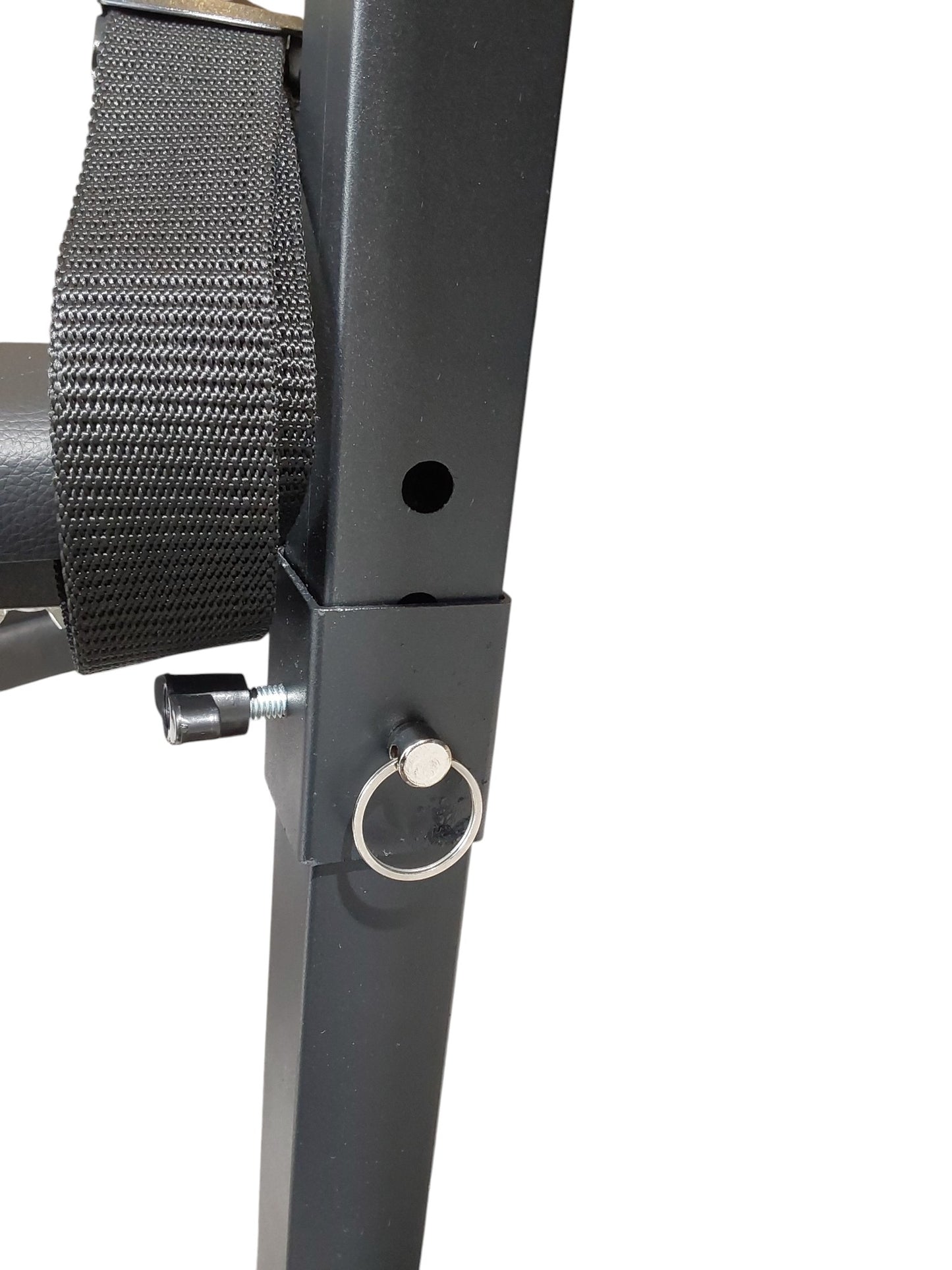 MATURE | Portable Spanking Bench with Headrest – Black Dungeon Furniture | Adjustable Bondage Bench for Restraint & Impact Play