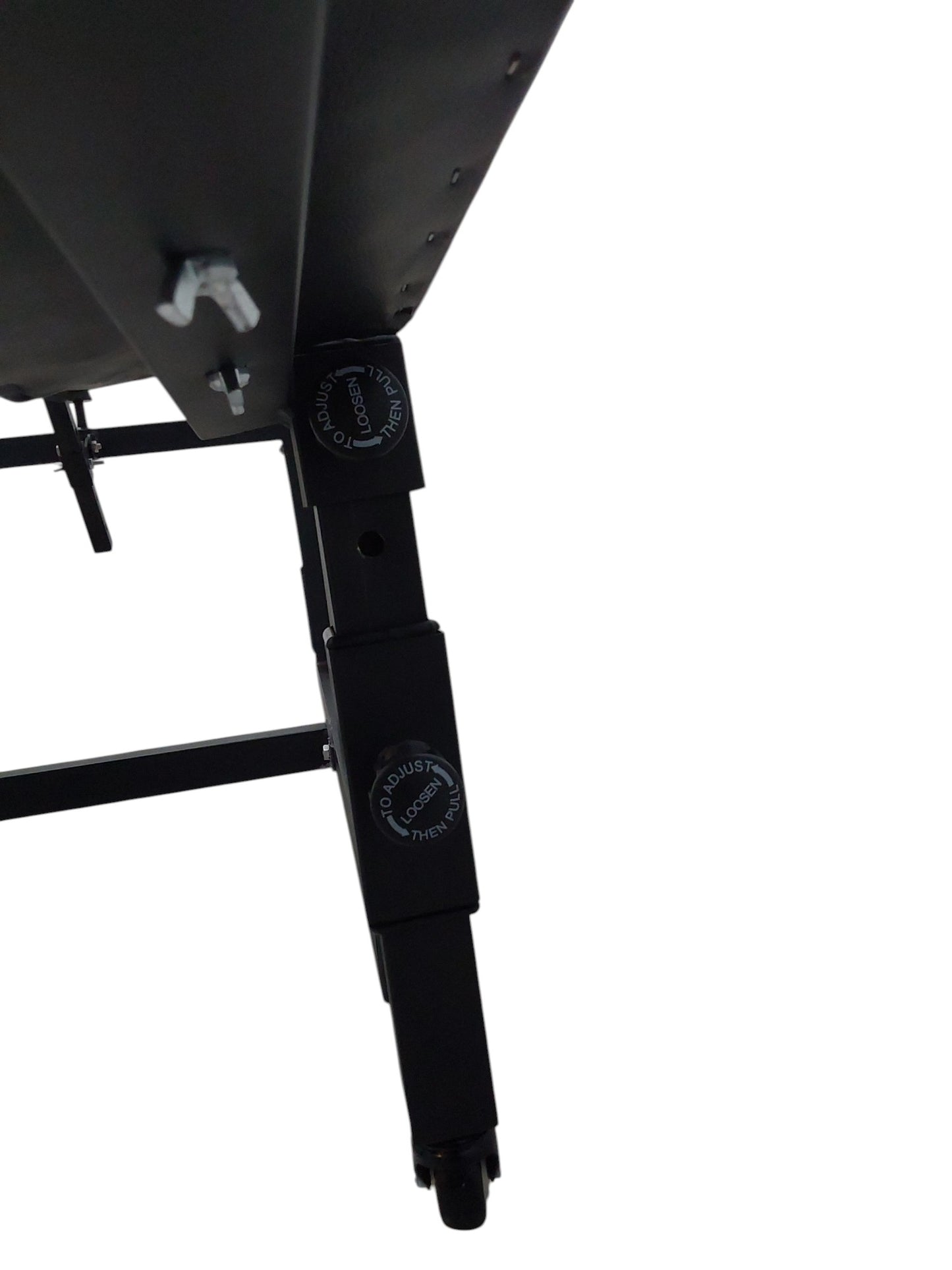 Mature Impact BDSM Bench "Infernal Shadows Bench" Multi position Bondage Bench  with restraints , Adjustable Steel Frame, Black Vinyl