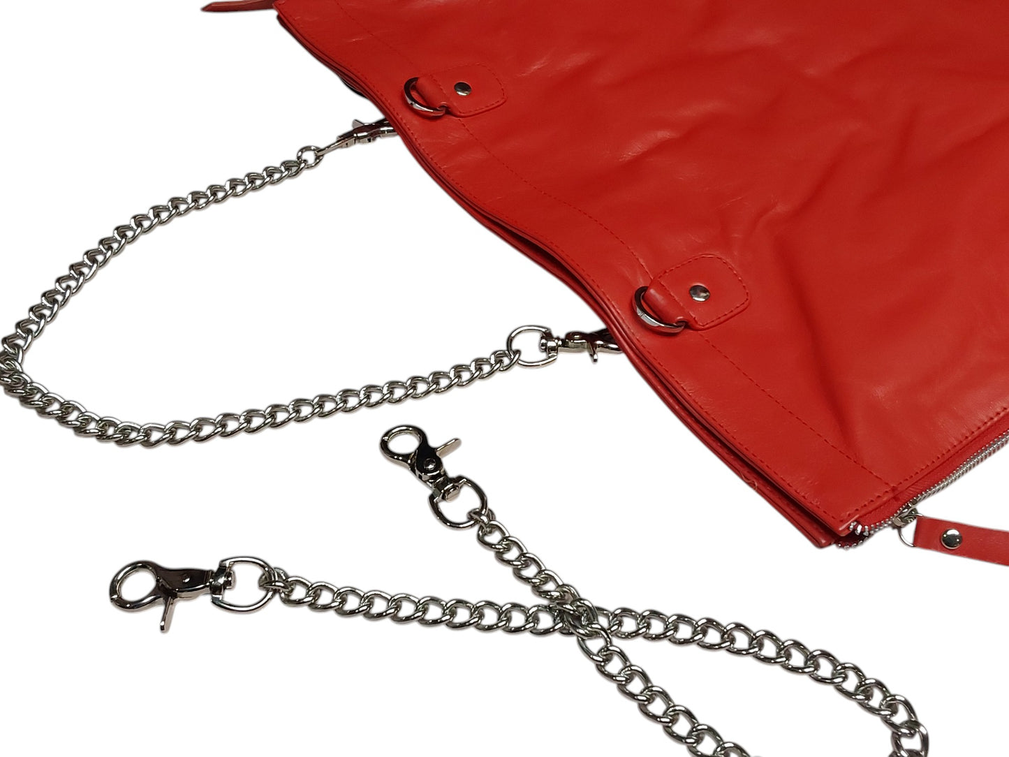 100% Leather, Hand Made, Square, Fetish Toy Gear Bags