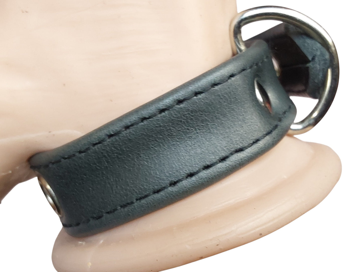 Leather Male Enhancement Strap with Metal Buckle