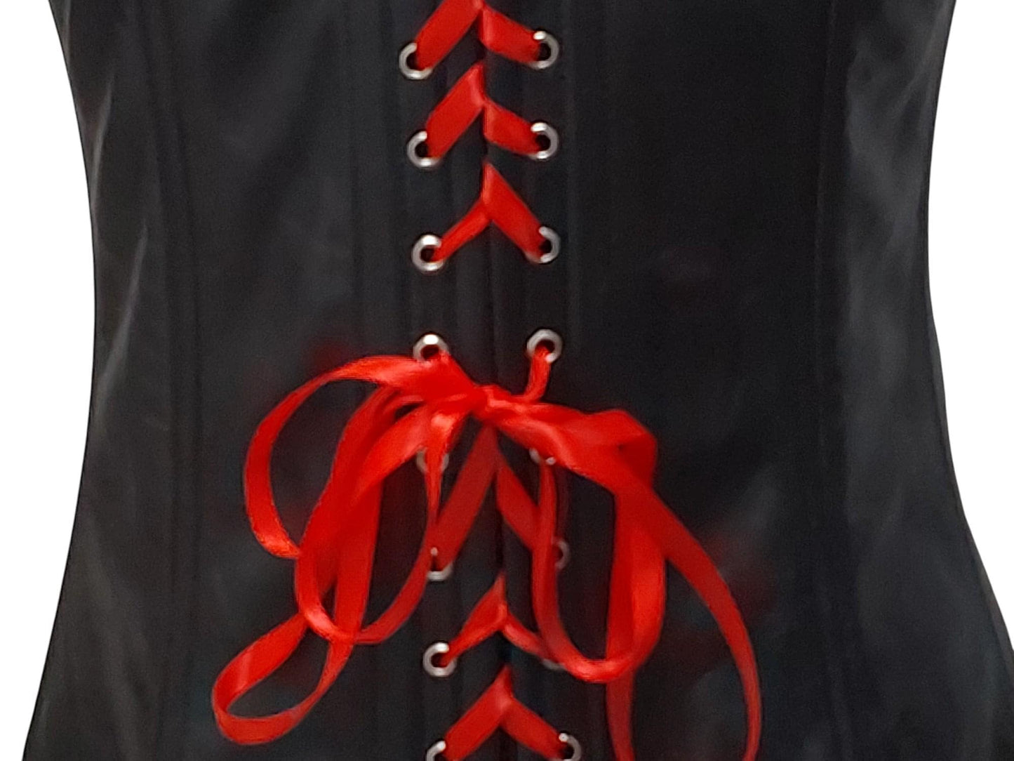Bia—hand-crafted overbust leather corset with steel boning, full lining, and front busk. Power, structure, comfort. Black or custom colours.