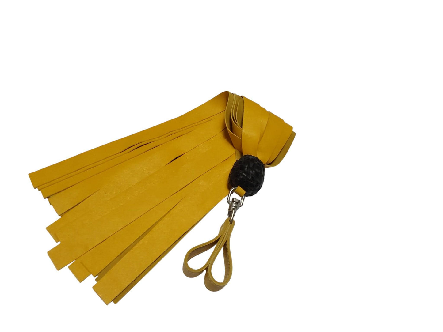 Twin Pack (2) Handmade Lamb Leather Finger Floggers Seductive Sensation Play - 35cm