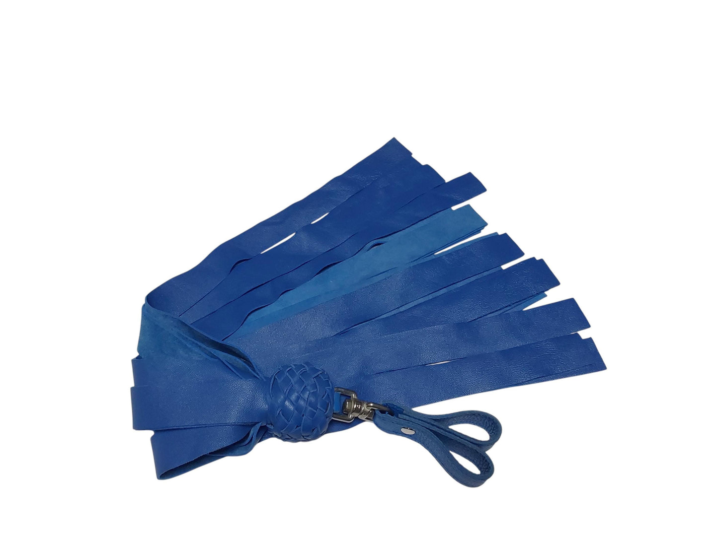 Twin Pack (2) Handmade Lamb Leather Finger Floggers Seductive Sensation Play - 35cm